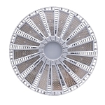 Vigilant® H7U4MC2NDNNNGN High Bay, 418 W, LED Lamp, 61200 Lumens