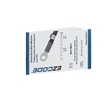E-Z Code® WM-0-THRU-9 Pre-Printed Wire Marker Book, 5 in L x 3 in W, Black/White, Vinyl Cloth