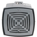 Edwards Signaling™ AdaptaHorn 876-R5 Grille Heavy Duty Vibrating Horn, 240 VAC, 0.07 A, 113/103 dB, Indoor/Outdoor, Surface Mounting, Gray, Specifications Met: UL Listed