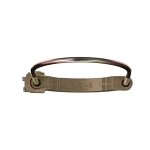 Furseweld® 3905-TB Non-Insulated Water Pipe Grounding Clamp, 4 to 4/0 AWG Conductor, Bronze