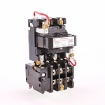 GE CR306A002 300 Line Full Voltage Non-Combination Non-Reversing NEMA Magnetic Starter, 115 to 120 VAC V Coil, 3 Poles, Open Enclosure