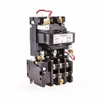 GE CR306C002 Full Voltage Non-Reversing Non-Combination Magnetic NEMA Starter, 110/115 to 120 VAC V Coil, 3 Poles, Open Enclosure