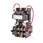 GE CR306C003 300 Line Full Voltage Non-Combination Non-Reversing NEMA Magnetic Starter, 230 to 240 VAC V Coil, 3 Poles, Open Enclosure