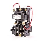 GE CR306C004 Full Voltage Non-Reversing Non-Combination NEMA Magnetic Starter, 440 VAC at 50 Hz, 460 to 480 VAC at 60 Hz V Coil, 3 Poles, Open Enclosure