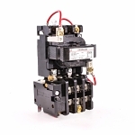 GE CR306C004 Full Voltage Non-Reversing Non-Combination NEMA Magnetic Starter, 440 VAC at 50 Hz, 460 to 480 VAC at 60 Hz V Coil, 3 Poles, Open Enclosure