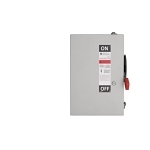 GE Spec-Setter™ TC2228S TC Series Definite Purpose Manual Motor Starting Manual Motor Starter Safety Switch, 250 VAC, 30 A, 2 hp Power Rating, DPST Contact