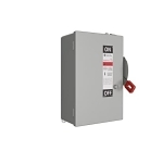 GE Spec-Setter™ TC2228S TC Series Definite Purpose Manual Motor Starting Manual Motor Starter Safety Switch, 250 VAC, 30 A, 2 hp Power Rating, DPST Contact
