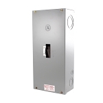 GE Spectra® RMS TE100S Circuit Breaker Enclosure, 7.9 in W x 4.7 in D x 17 in H, NEMA 1 NEMA Rating, Steel