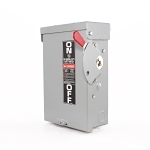 GE Spec-Setter™ TG3221R TG Series Fusible General Duty Safety Switch, 240 VAC, 30 A, 1.5 hp Standard Fuse/3 hp Time Delay, 2 Poles