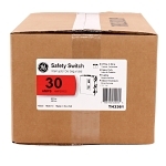 GE Spec-Setter™ TH3361 TH Series Fusible Heavy Duty Safety Switch, 600 V AC, 30 A, 7-1/2 hp Standard Fuse/20 hp Time Delay, 3 Poles