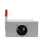 GE Spec-Setter™ TH3361R TH Series Fusible Heavy Duty Safety Switch, 600 VAC, 30 A, 7-1/2 hp Standard Fuse/20 hp Time Delay, 3 Poles