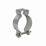Gibson Stainless® 6050 Conduit Hanger, 1/2 in, For Use With Threaded Rod, Beam Clamp, Stainless Steel, Polished