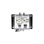 GracePorts® P-R2-K2RF3 Bulkhead Computer Port Connector Interface, Plastic Housing