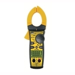 IDEAL® TightSight® 61-763 Clamp Meter, 0 to 750 VAC, 0 to 999 VDC, 0 to 660 A AC/DC, 0 to 999.9/1000 to 9999 Ohm, 20 to 400 Hz, 1.42 in Jaw, Backlit LCD Display