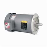Baldor-Reliance VM3555T C-Face Continuous Duty AC Motor, TEFC Enclosure, 2 hp, 208/230/460 VAC, 60 Hz, 3 Phase, 143 Frame, 3450 rpm Speed, F-1 Mount