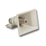 Federal Signal AudioMaster® AM30 Public Address Speaker, 30 W Power Output, 400 to 6500 Hz, 112/122 dB Sound