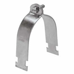 Unistrut® P1114-EG 2-Piece Conduit Clamp, 1-1/4 in Conduit, 600 lb Load, 1.66 in OD, Steel