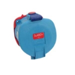 MELTRIC DECONTACTOR™ 33-64043 DS60 Switch Rated Female Receptacle With Ground, 255/277/440/480 VAC, 60 A, 3 Poles, 4 Wires, Blue