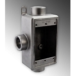Calbrite™ S60700FDCT Gang Box, 316L Stainless Steel, 25 cu-in Capacity, 1 Gangs