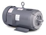 Baldor-Reliance CD6202 C-Face Continuous Duty DC Motor With Base, 9 ft-lb Torque, 2 hp Power Rating, 180 VDC, 9.5 A, 184C Frame, 1750 rpm Speed