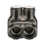 NSI Polaris™ IT-250 IT Series Double Sided Entry Insulated Multi-Tap Connector, 6 AWG to 250 kcmil Aluminum/Copper Conductor, Plastisol