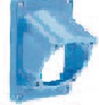 MELTRIC DECONTACTOR™ 512M3 30 deg Angle Adapter, Blue