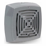 Edwards Signaling™ AdaptaHorn 874-N5 Grille Heavy Duty Vibrating Horn, 120 VAC, 0.13 A, 113/103 dB, Indoor, Surface Mounting, Gray, Specifications Met: UL Listed, FM Approved