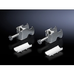 Rittal 7097340 Cable Clamp, For Use With 26 to 30 mm Dia Cable, C-Rail, Sheet Steel