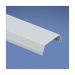 Panduit® Pan-Way™ T45CIW8 T-45 Hinged Multi-Channel Raceway Cover, 8 ft L x 2.38 in W x 3/4 in H, PVC, Off-White