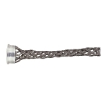 T&B® WMG-PC4 Wire Mesh Cord Grip, 1/2 to 5/8 in Cable, For Use With S, SO, SV, ST, STD, SJ, SJO, SJT, SJTO and SVD Portable Cord, Aluminum/Stainless Steel