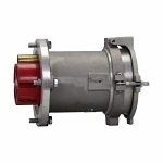 EATON AR2042 Heavy Duty Receptacle Housing With Spring Door, 600 VAC/250 VDC, 200 A, 4 Poles, 3 Wires, Copper-Free Aluminum