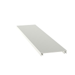 Panduit® Pan-Way® T70CIW8 Channel Raceway Cover, 8 ft L x 2.76 in W x 0.36 in H, PVC, Off-White