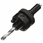 IDEAL® 35-394 Hole Saw Arbor, 7/16 in Shank, 1/4 in Pilot Drill, Steel