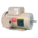 Baldor-Reliance CFDL3507M Continuous Duty Premium Efficient Type 3432LC AC Motor, TEFC Enclosure, 0.75 hp, 115/230 VAC, 60 Hz, 1 ph Phase, 56C Frame, 1725 rpm Speed, C-Face Footed Rigid Base Mount