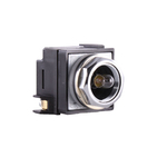 GE CR104PLG22 CR104P Heavy Duty Standard Pilot Light, 120 VAC, 10 A, Fresnel Glass Lens