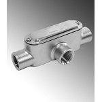3/4 in SS316 Type T Conduit Body, Stainless Steel