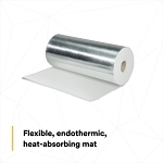 Interam™ 7000031969 Endothermic Mat, 20 ft L x 24-1/2 in W, 4 hr Fire Rating, Endothermic, ASTM E 84, ASTM E 119, ASTM E 1529, ASTM E 1725