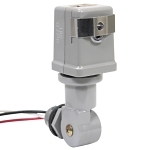 Intermatic® K4221C K4200 Stem and Swivel Mounting Photocontrol, 120 VAC, 1800 W Tungsten, 100 VA Ballast, Box/Fixture Mount, Polycarbonate