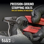 Klein® 11046 Wire Stripper/Cutter, 26 to 16 AWG Cable/Wire