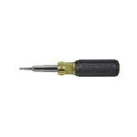 Klein® 32517 Multi-Bit Tap Tool Driver, Black/Yellow Cushion Grip Handle