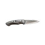 Klein® 44201 1-Blade Electrician's Pocket Knife, 440A Stainless Steel Drop Point Blade, 3-3/8 in L Blade, Dual Thumb Stud Opening, Yes