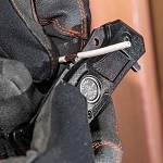 Klein® 44228 Open Electrician's Pocket Knife, Stainless Steel Drop Point Blade, 2.95 in L Blade, Bearing Assist Opening