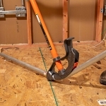 Klein® 51604 Conduit Bender, 10/22/30/45/60 deg Bend, 5-1/2 in Bend Radius, For Pipe Dia 3/4 in