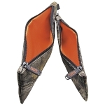 Klein® 55560 Camo Zipper Bag, 1680D Ballistic Weave, Camouflage/Orange