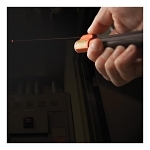 Klein® 56026 Class II Laser Inspection Penlight, LED Bulb, Aluminum Housing, 45 Lumens