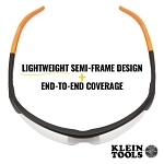 Klein® 60176 Hard Case, 6-3/4 in L x 3.4 in W, For Use With Safety Glasses, EVA, Black