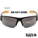 Klein® 60176 Hard Case, 6-3/4 in L x 3.4 in W, For Use With Safety Glasses, EVA, Black