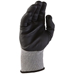 Klein® 60197 Touchscreen Work Gloves, XL, Carbon/Glass Fiber/HPPE/Polyester/Nitrile/Nylon/Spandex, Knit Wrist Cuff, Resists: Cut, ANSI Cut-Resistance Level: 2, Pair Hand