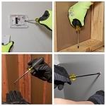 Klein® Cushion-Grip® 603-4 Screwdriver, #2 Phillips® Point, Steel Shank, 8-1/4 in OAL, Acetate Handle, Polished Chrome, ANSI/ASME Specified