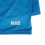 Klein® 60439 Neck and Face Cooling Band, Universal, Blue, Polyester/Spandex